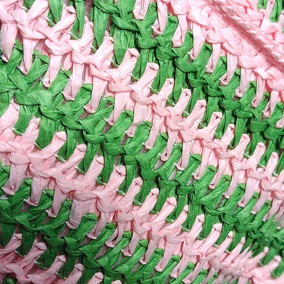 NWT Vintage Havana Mini Straw Tote - Picture 12 of 15